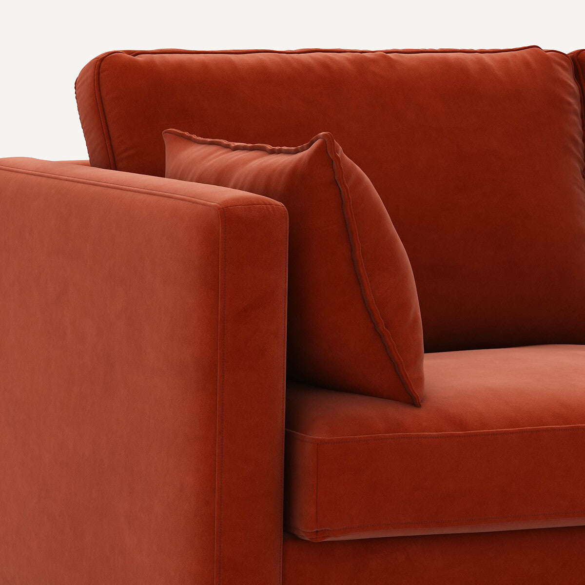 Sofá Rojo cinabrio - LANCEL