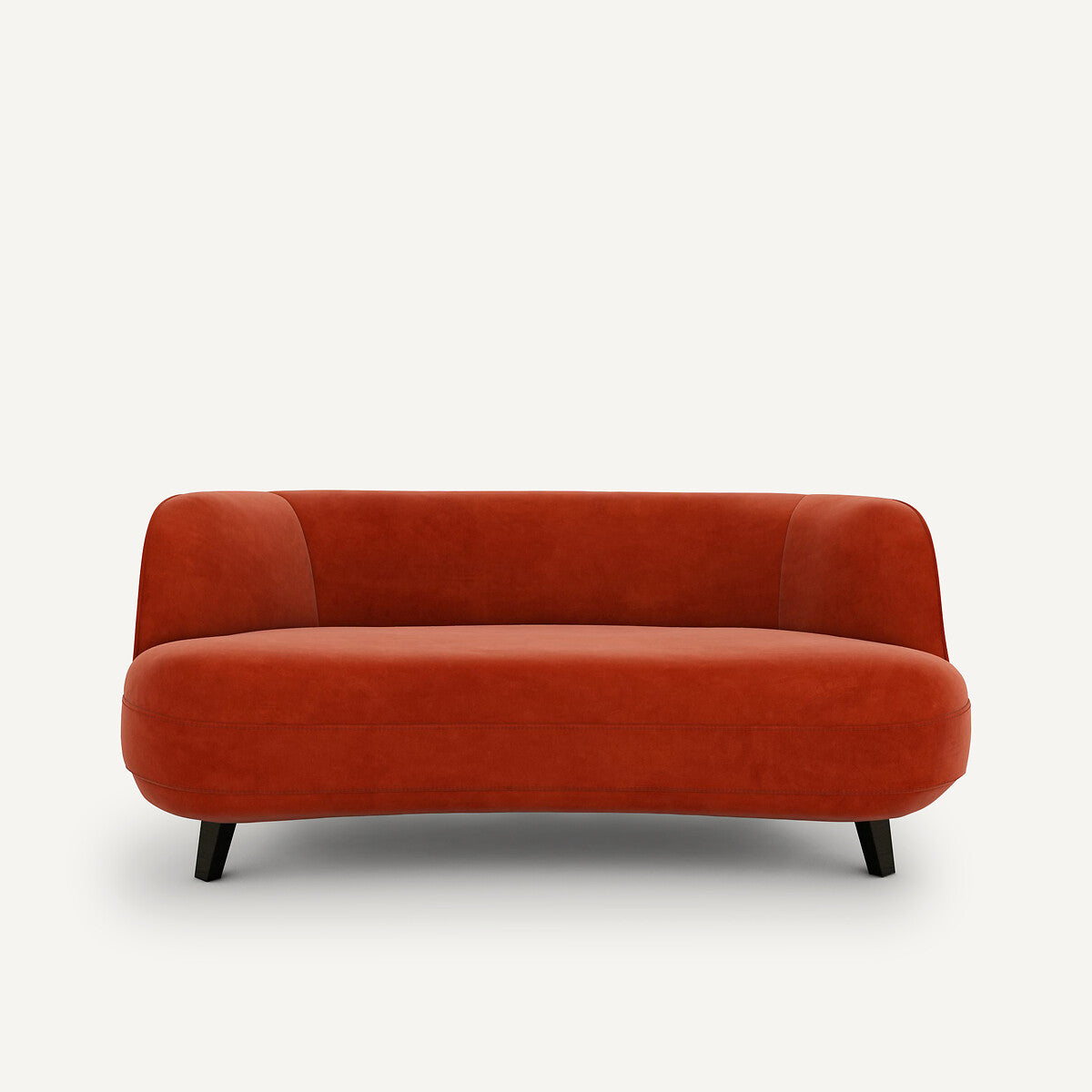 Sofa XS Rojo cinabrio- BEESBURY