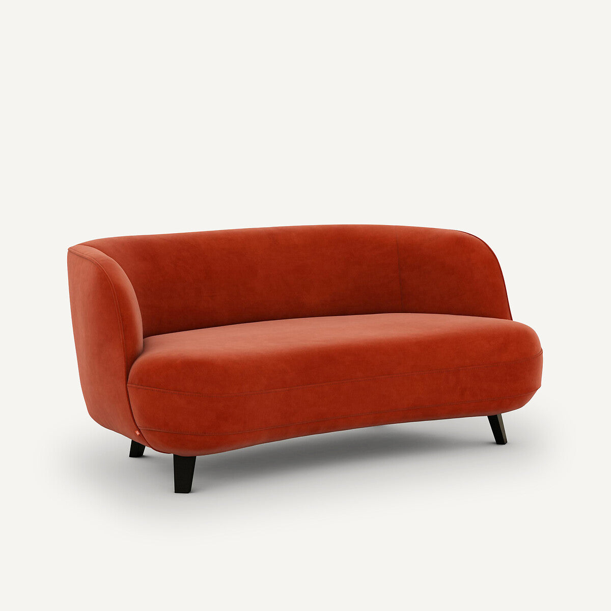 Sofa XS Rojo cinabrio- BEESBURY