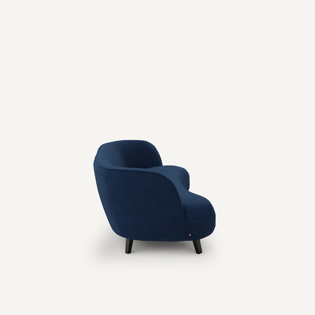 Sofa de 3P Azul Oscuro- BEESBURY