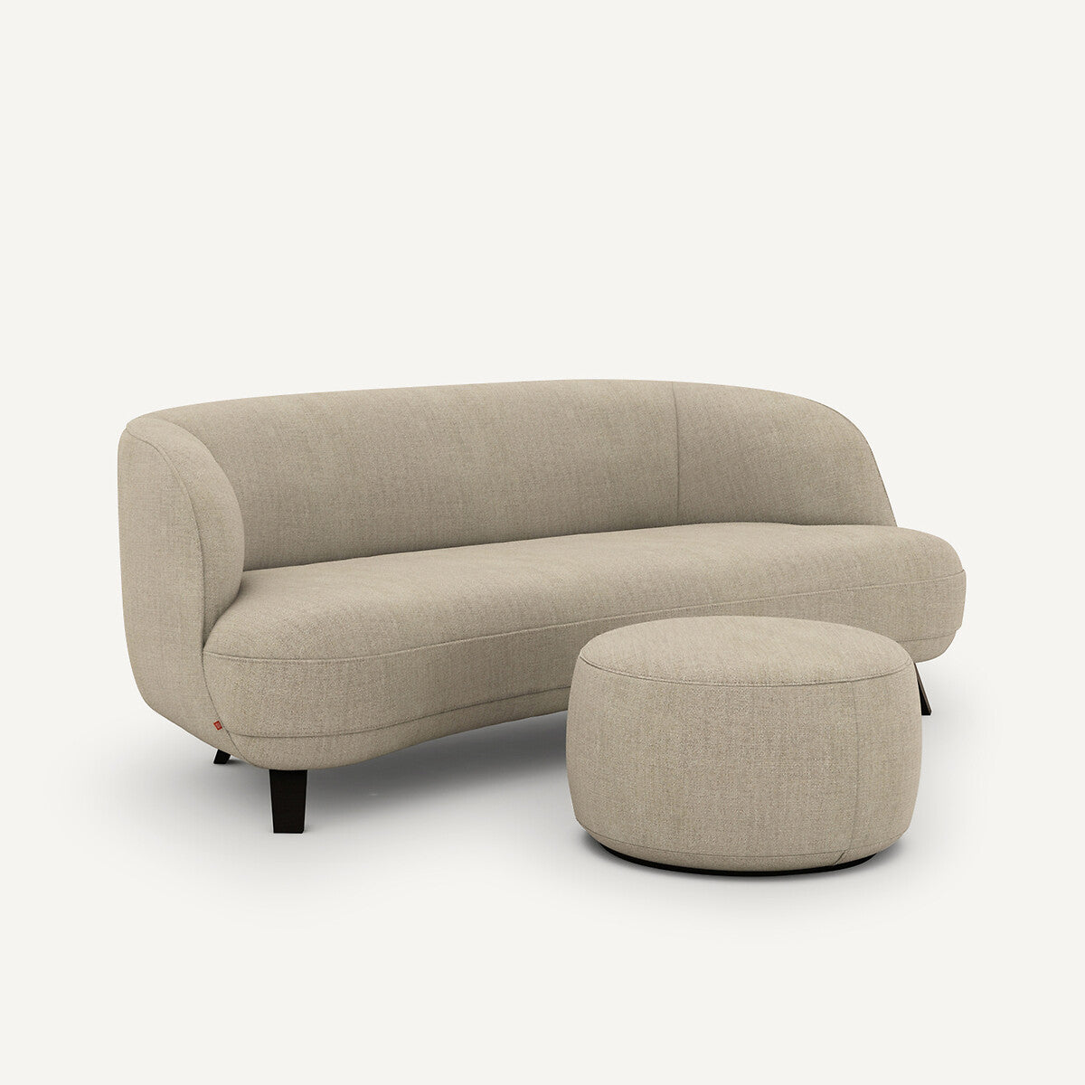 Sofa de 3P Natural - BEESBURY