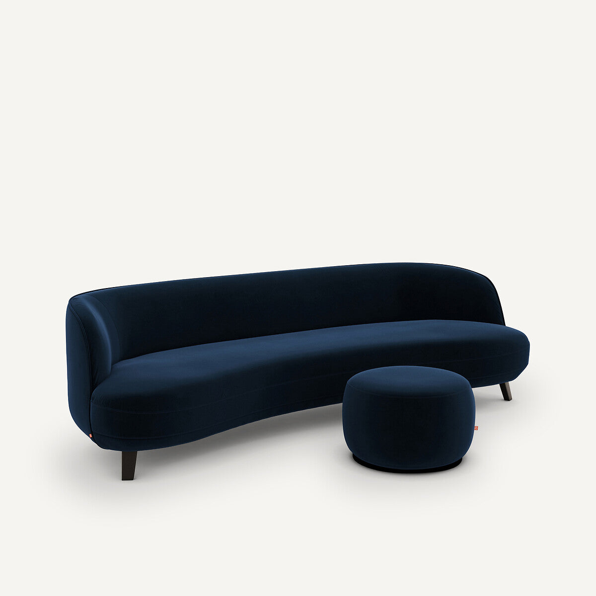 Sofa de 5P Azul Oscuro- BEESBURY