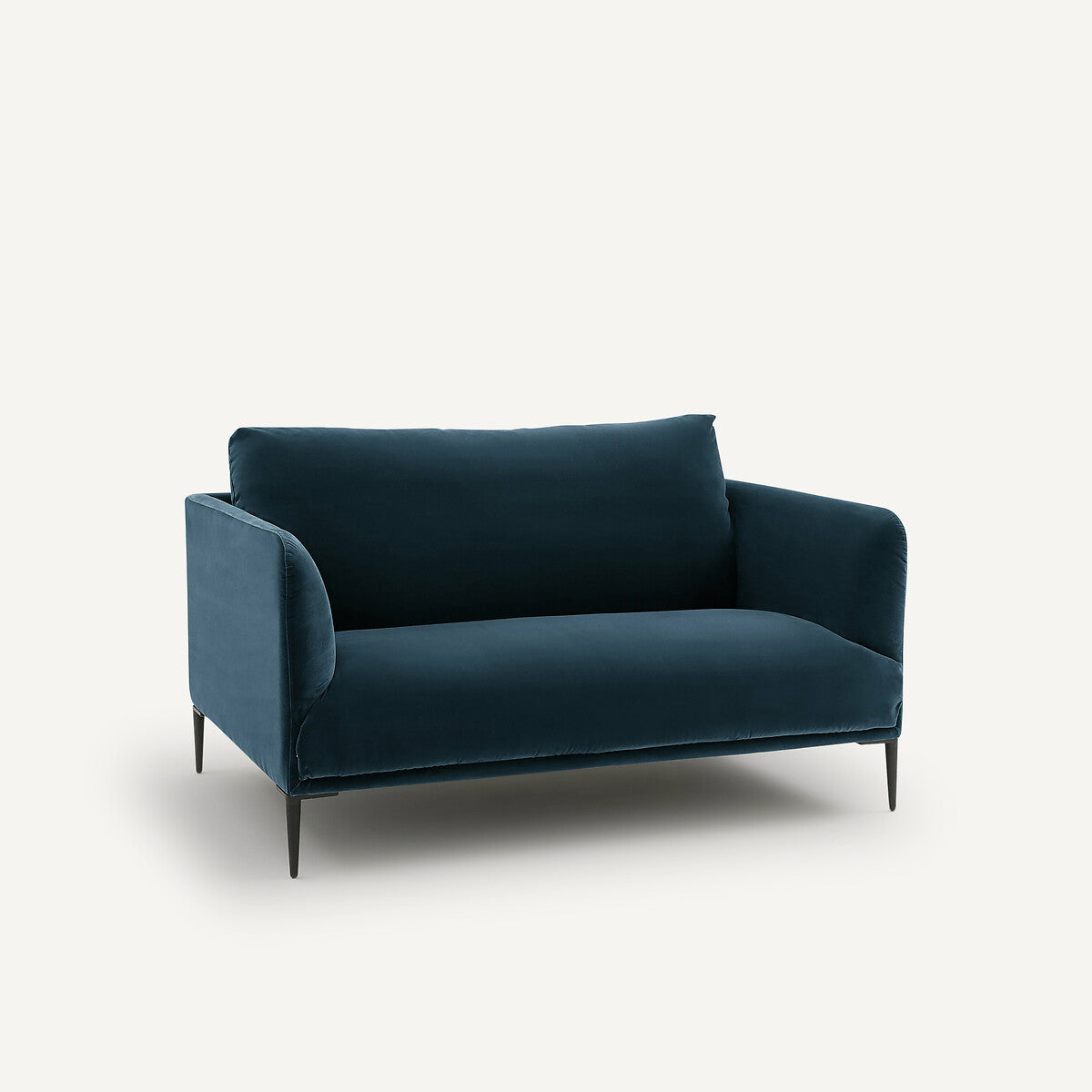 Sofa de dos plazas Azul pavo real - FRATELLI