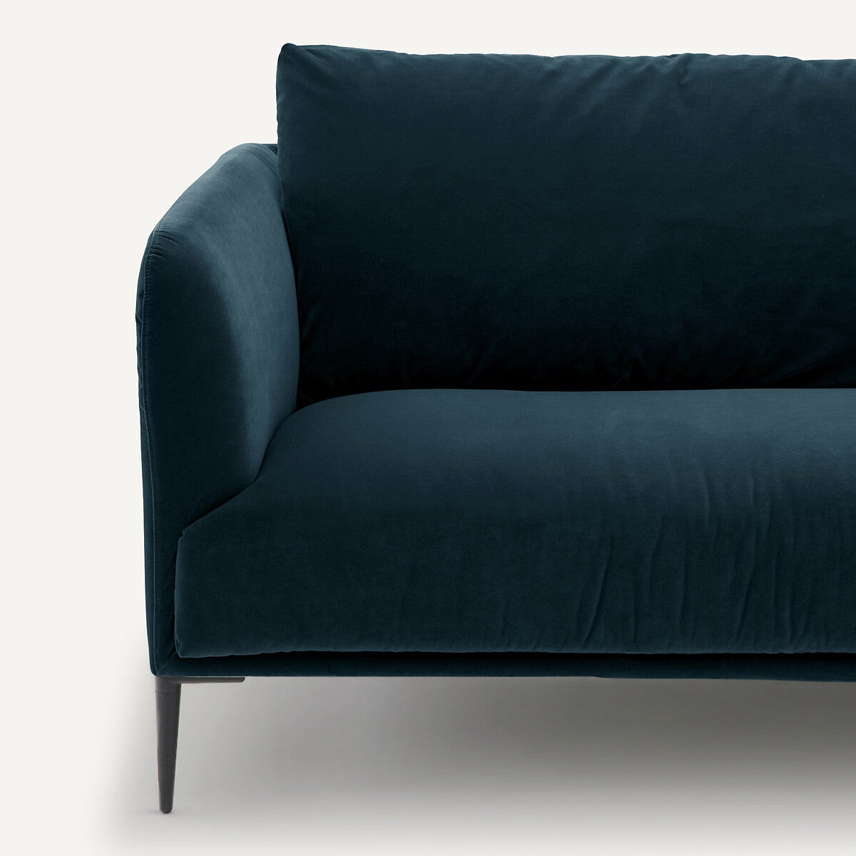 Sofa de dos plazas Azul pavo real - FRATELLI