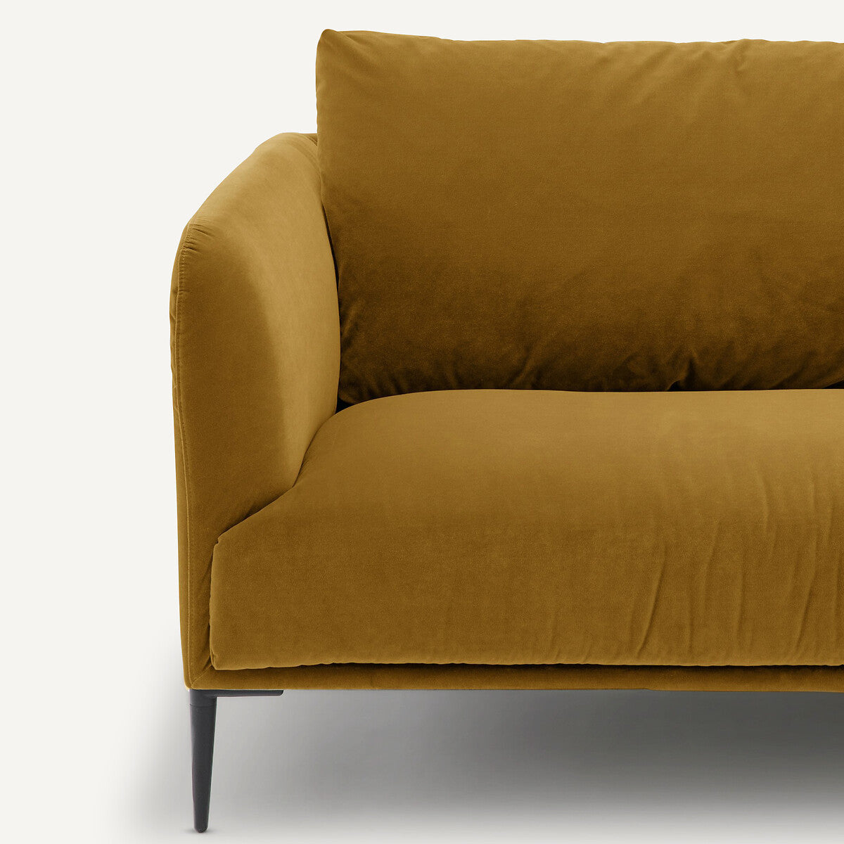 Sofa de dos plazas Gris - FRATELLI