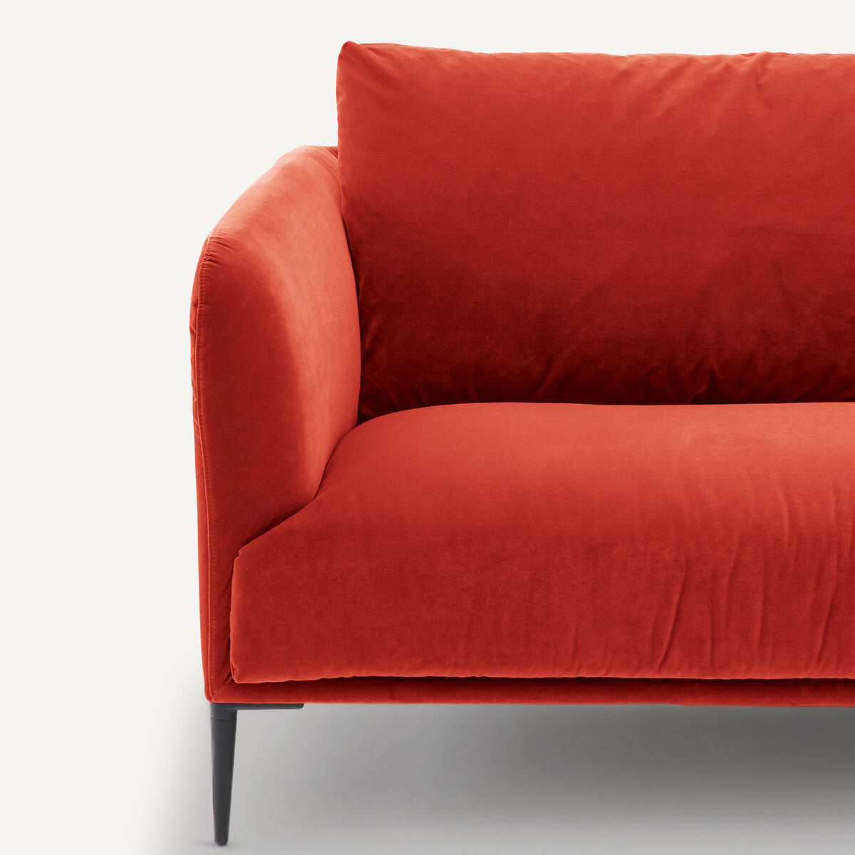 Sofa de dos plazas Rojo cinabrio - FRATELLI