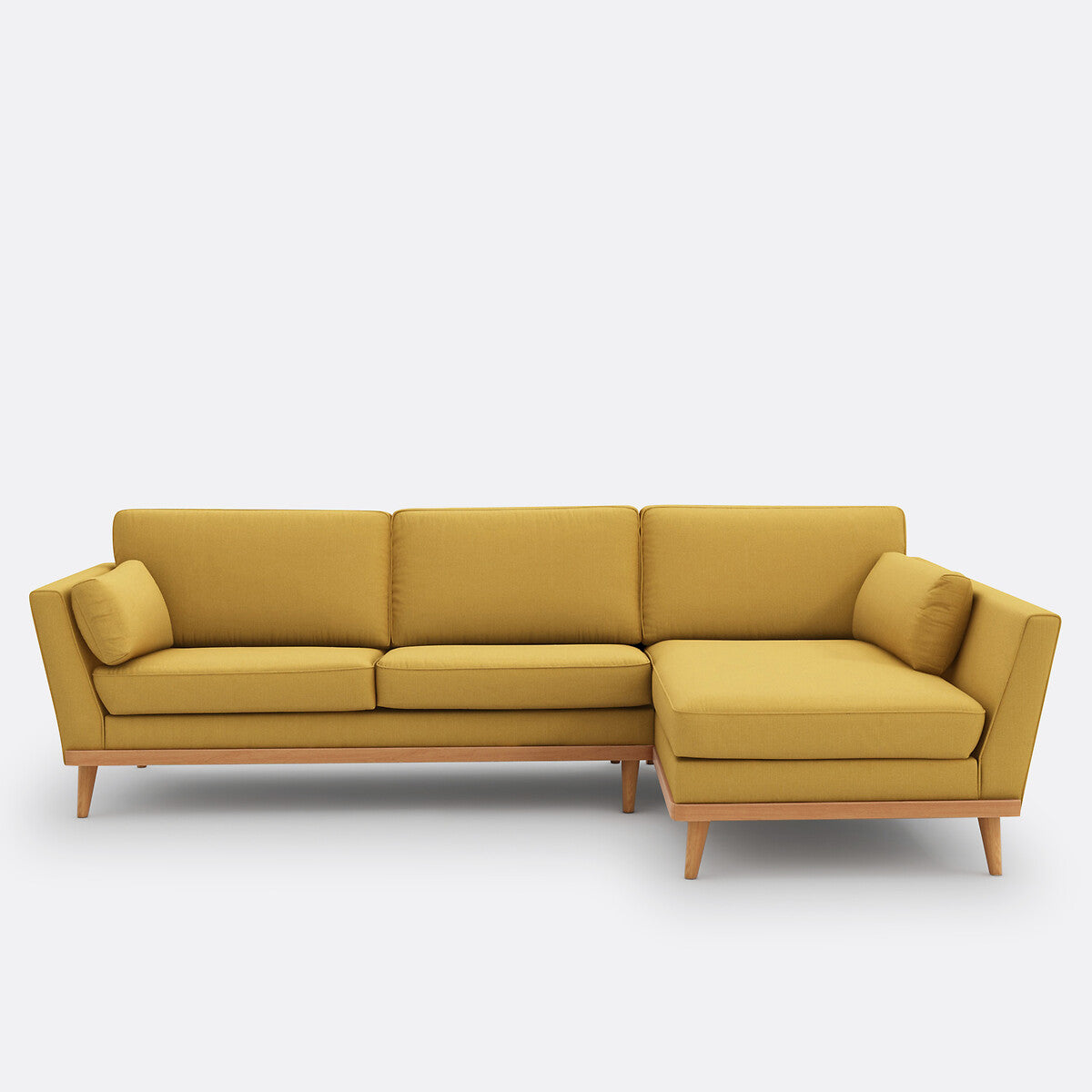 Sofá seccional Amarillo Mostaza - TORMUND