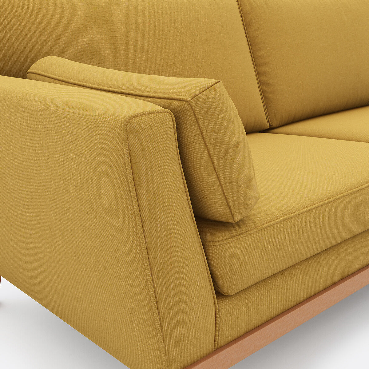 Sofá seccional Amarillo Mostaza - TORMUND