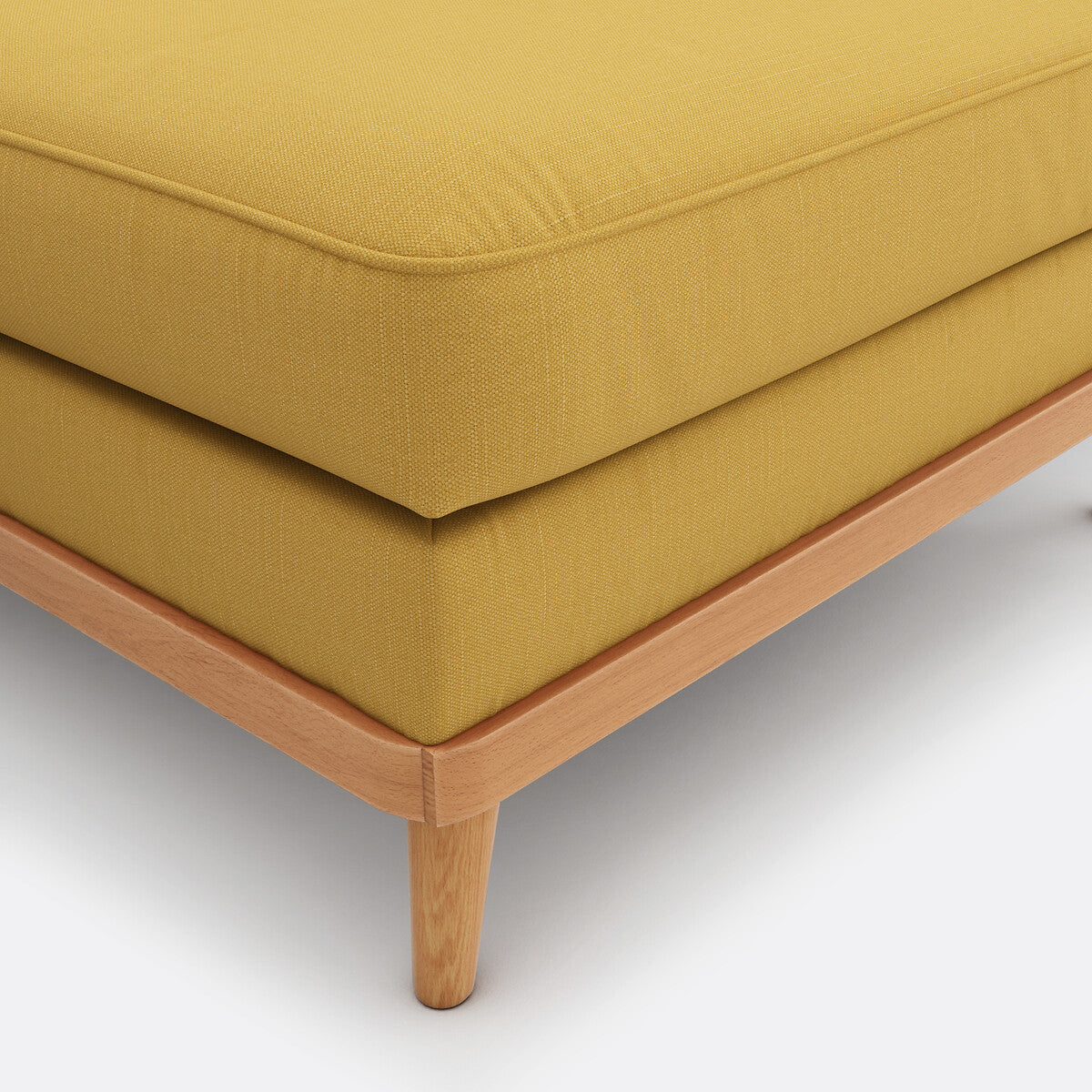 Sofá seccional Amarillo Mostaza - TORMUND