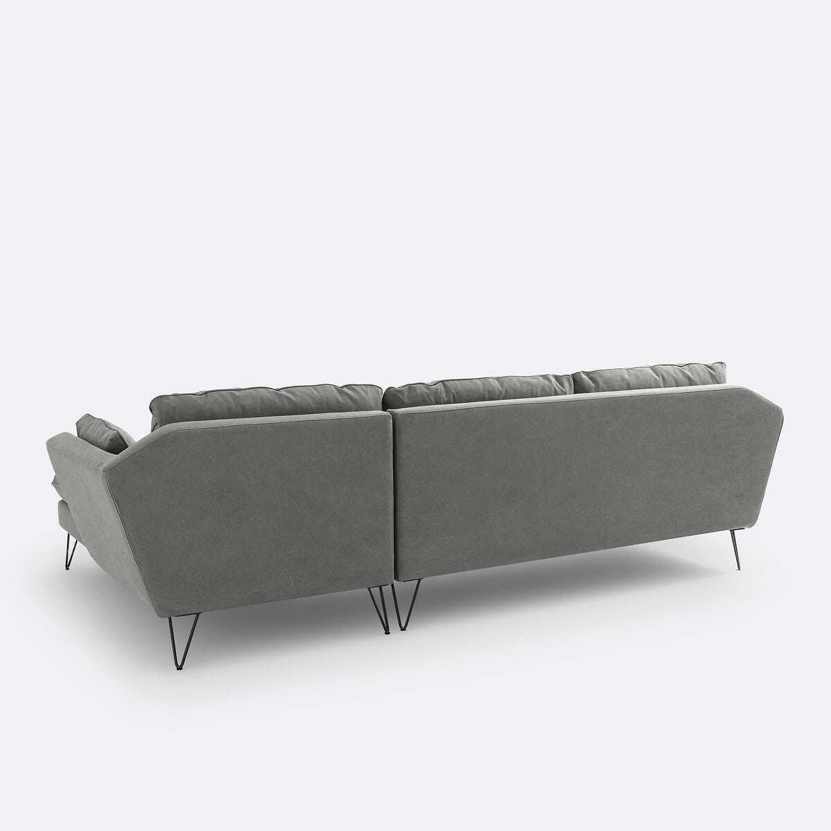 Sofá seccional Antracita - BAELISH