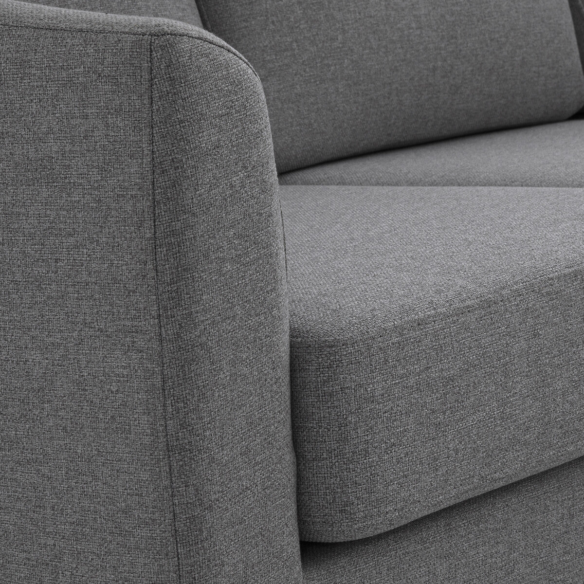 Sofá seccional Antracita - EDMURE