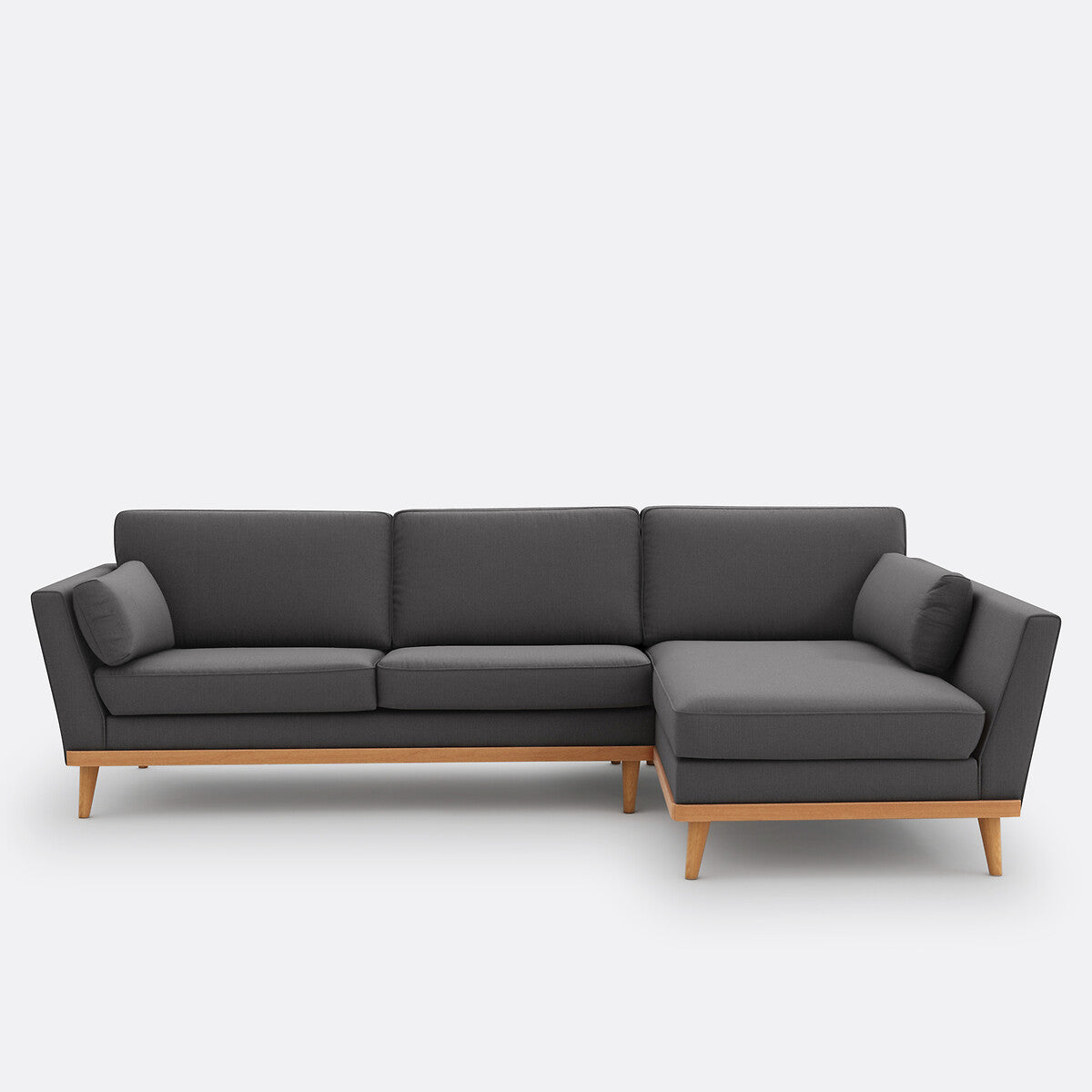 Sofá seccional Antracita - TORMUND