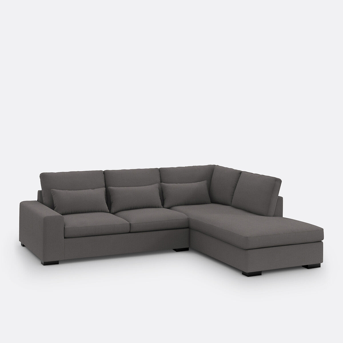 Sofa seccional Antracita - WHISKEY PEAK