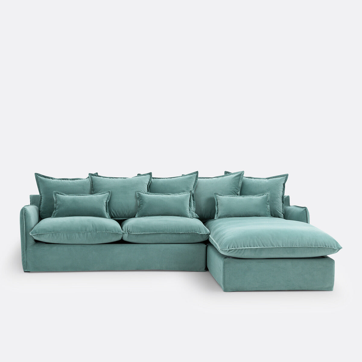 Sofá seccional Azul II - GIARDINI