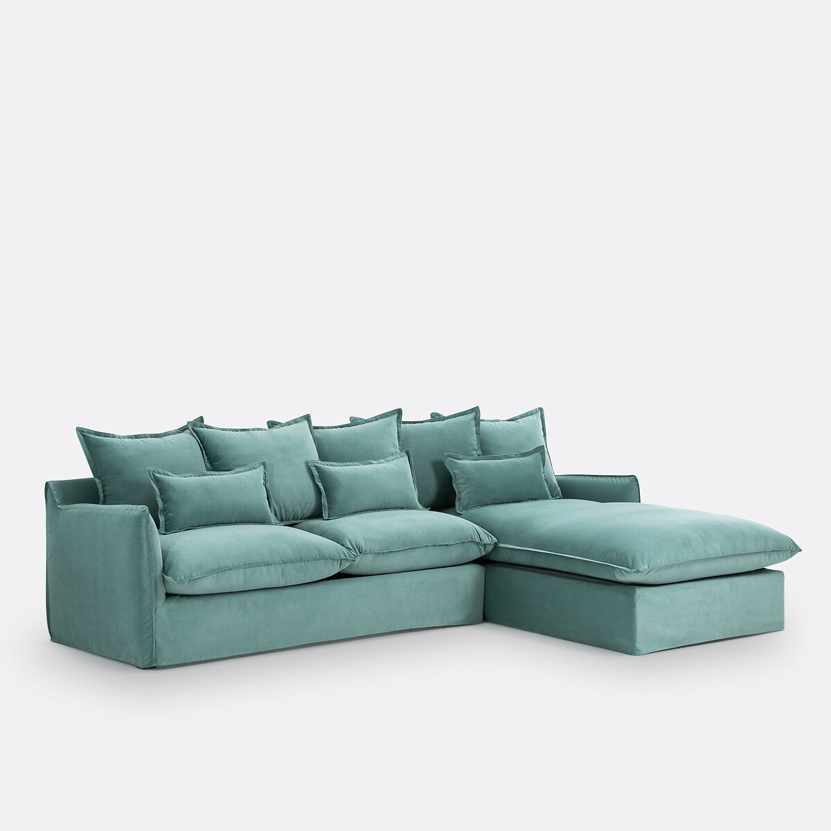 Sofá seccional Azul II - GIARDINI