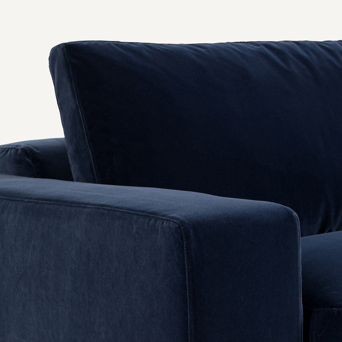 Sofá seccional Azul Oscuro  - HARWIN