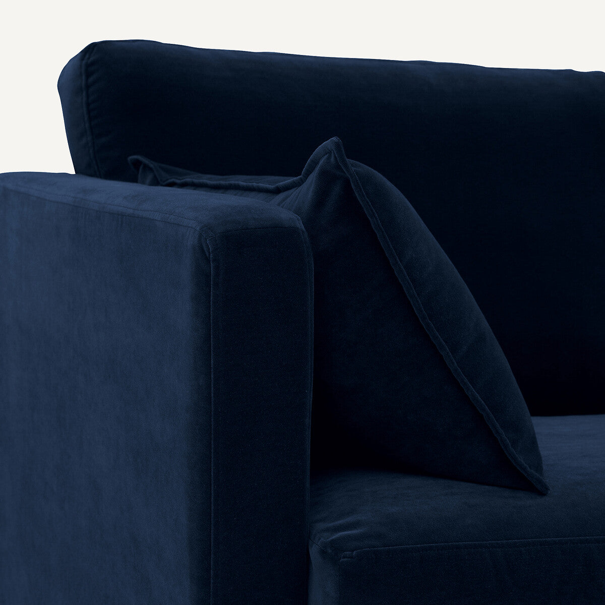 Sofá seccional Azul Oscuro - LANCEL