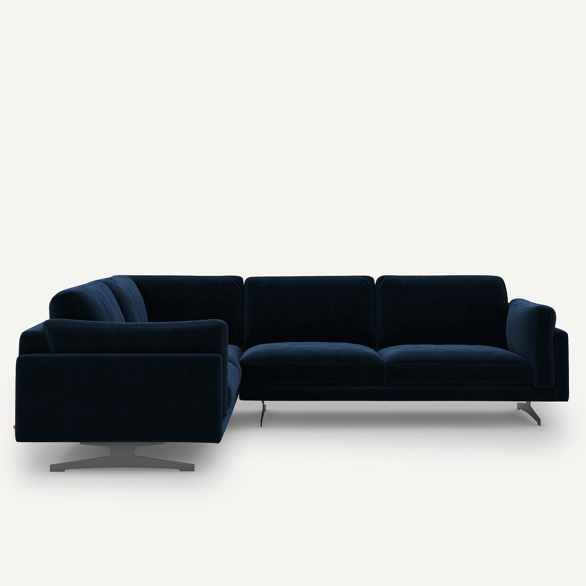 Sofá seccional Azul Oscuro - LYANNA