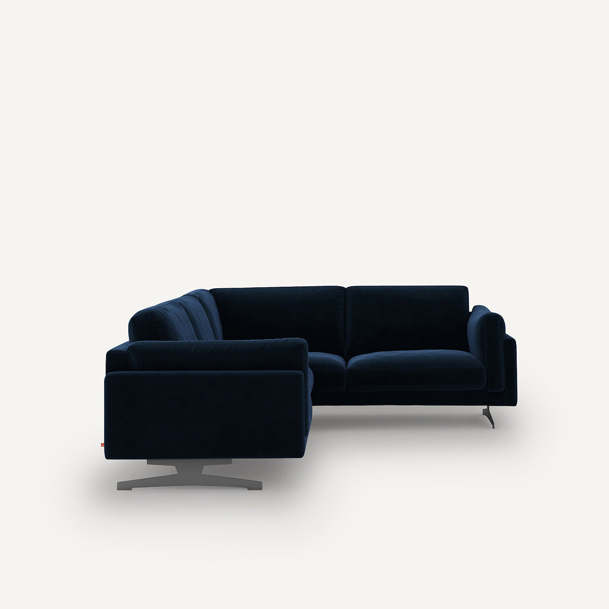 Sofá seccional Azul Oscuro - LYANNA