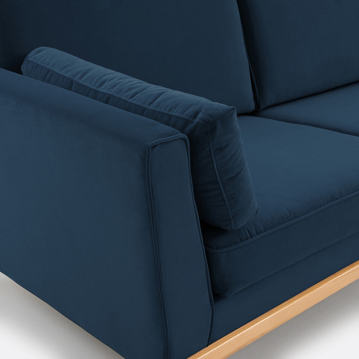 Sofá seccional Azul Oscuro - TORMUND