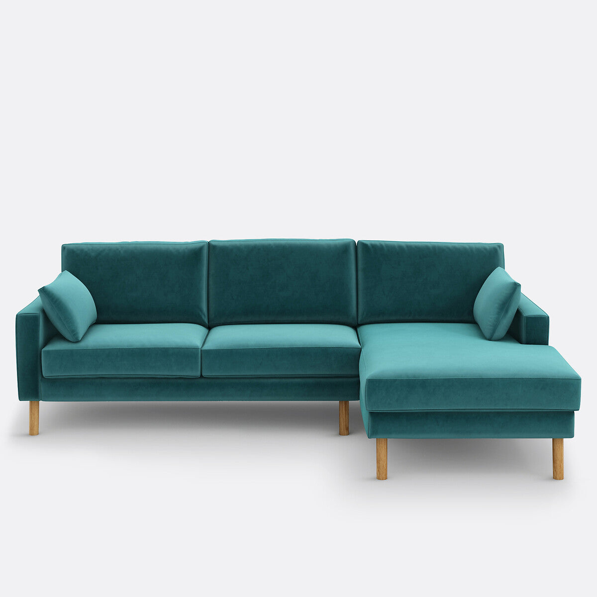 Sofá seccional Azul celedón - BAELON