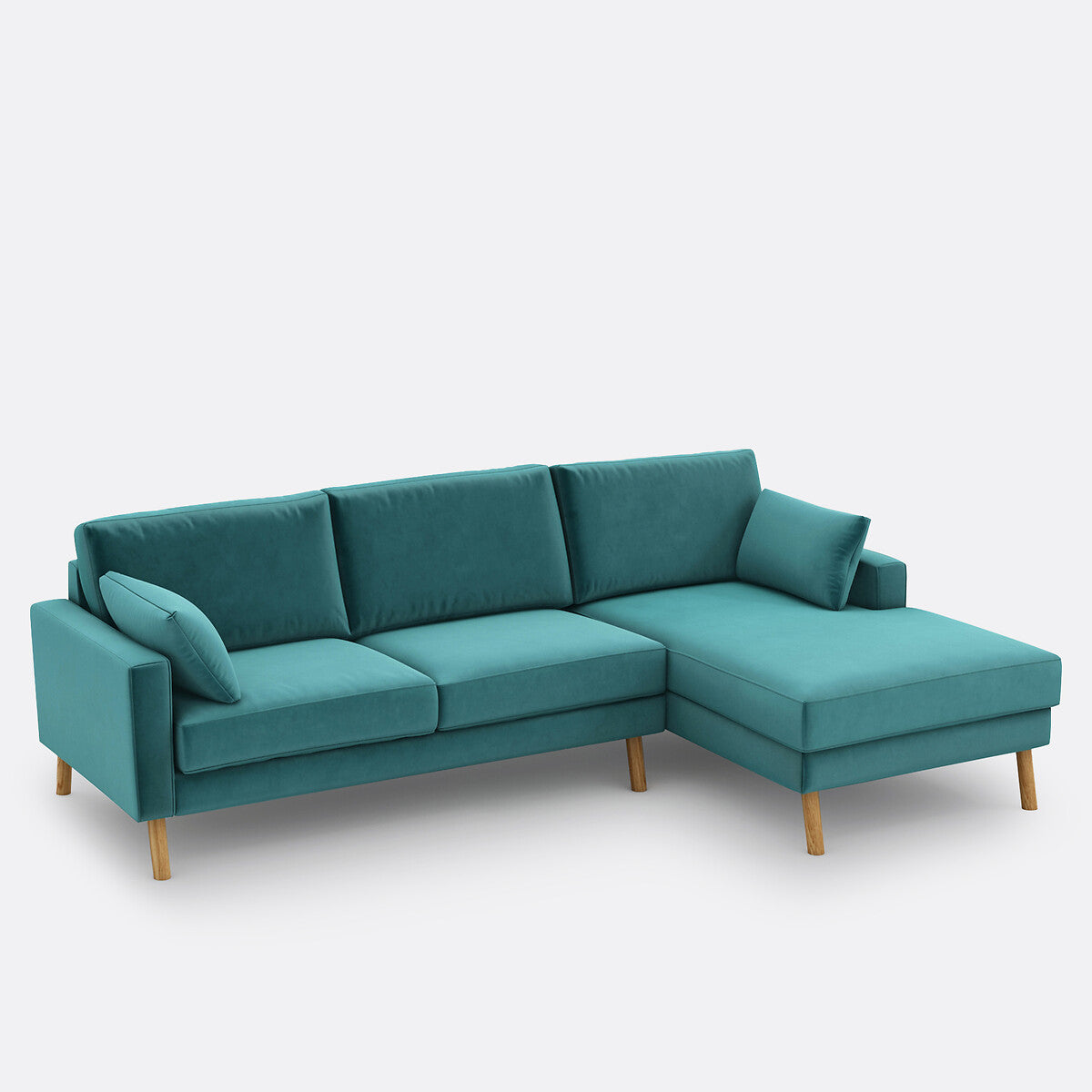 Sofá seccional Azul celedón - BAELON