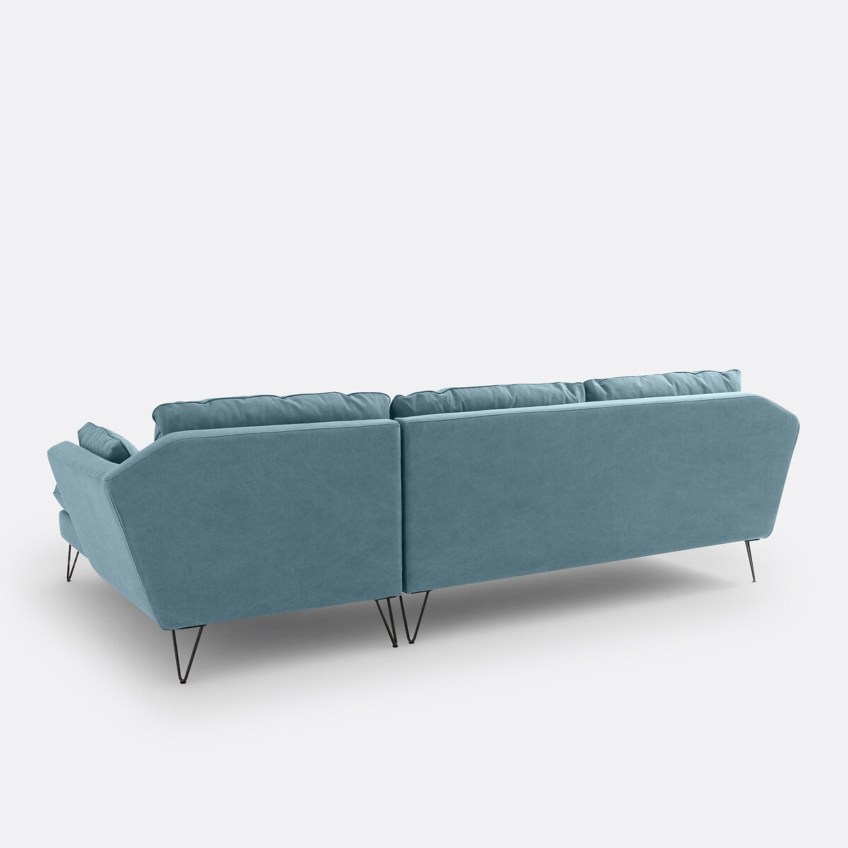 Sofá seccional Azul grisáceo - BAELISH