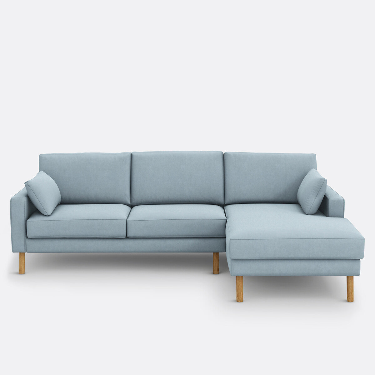 Sofá seccional Azul grisáceo - BAELON