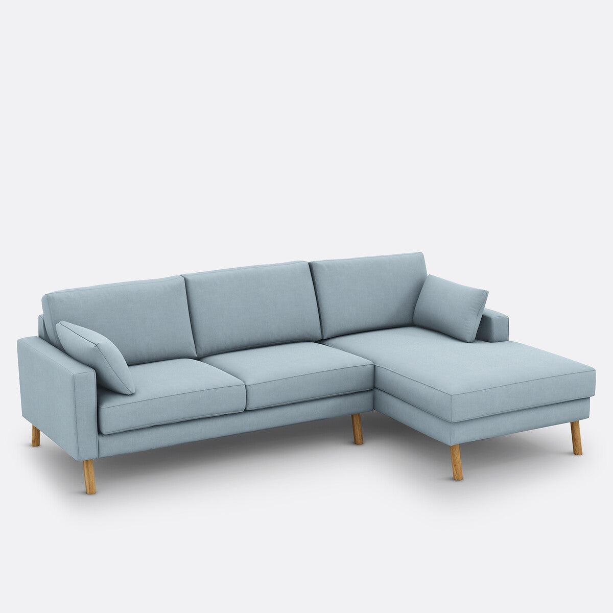 Sofá seccional Azul grisáceo - BAELON