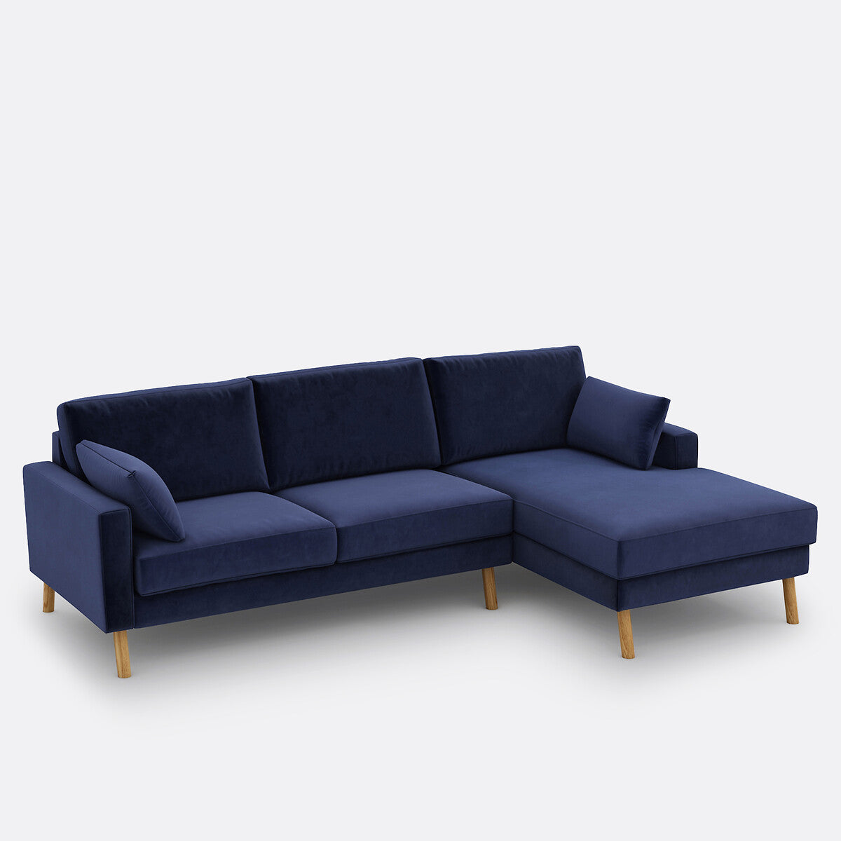 Sofá seccional Azul marino - BAELON