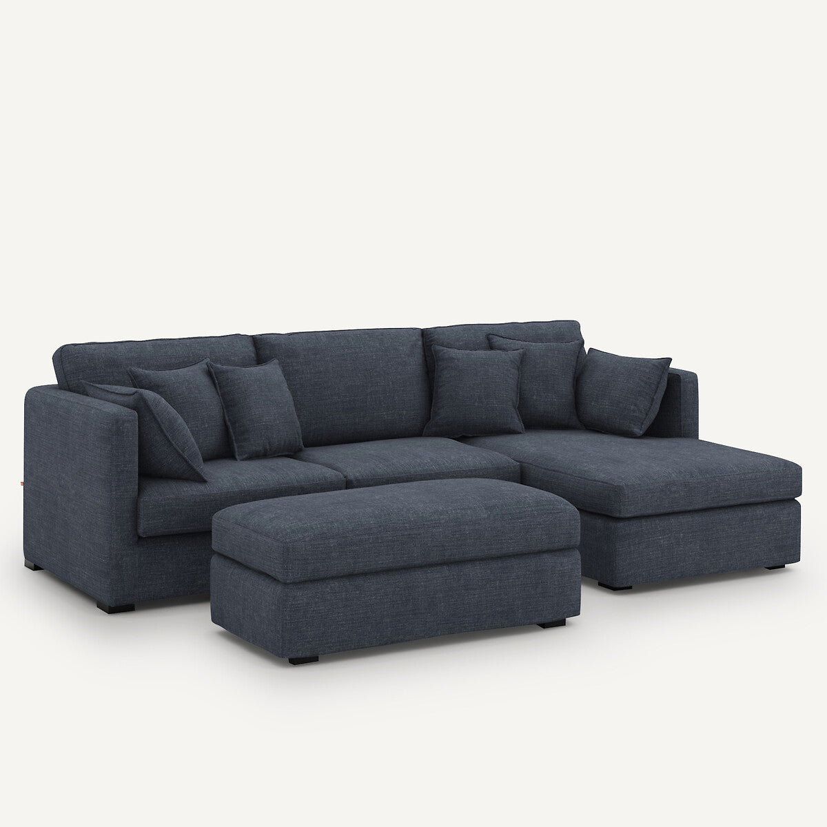 Sofá seccional Azul oscuro- LANCEL