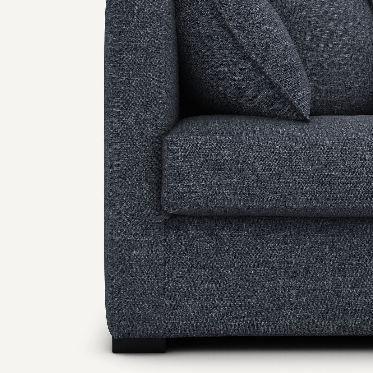 Sofá seccional Azul oscuro- LANCEL