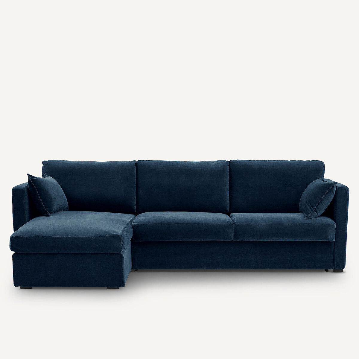 Sofá seccional Azul pavo - LANCEL