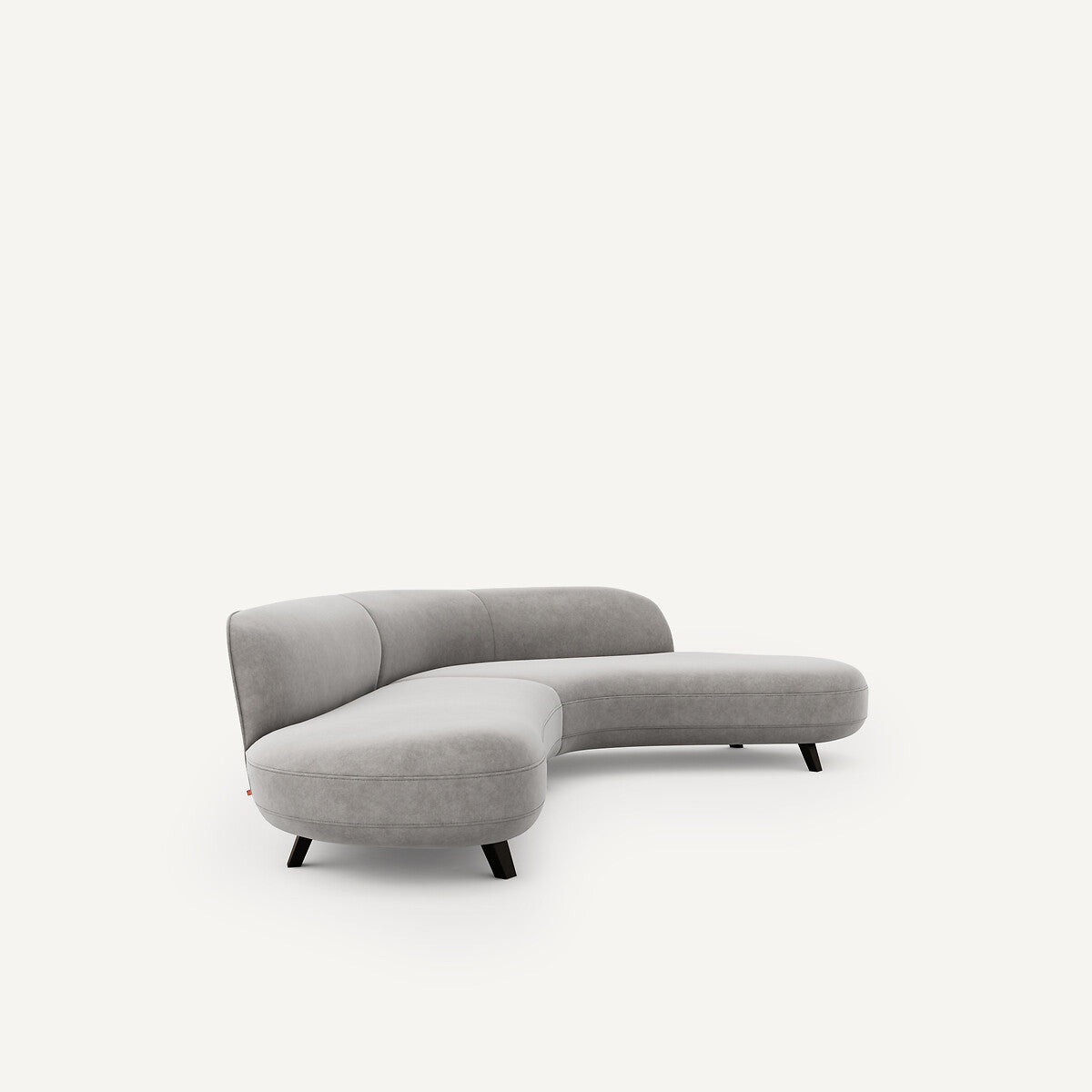 Sofa seccional Beige - BEESBURY