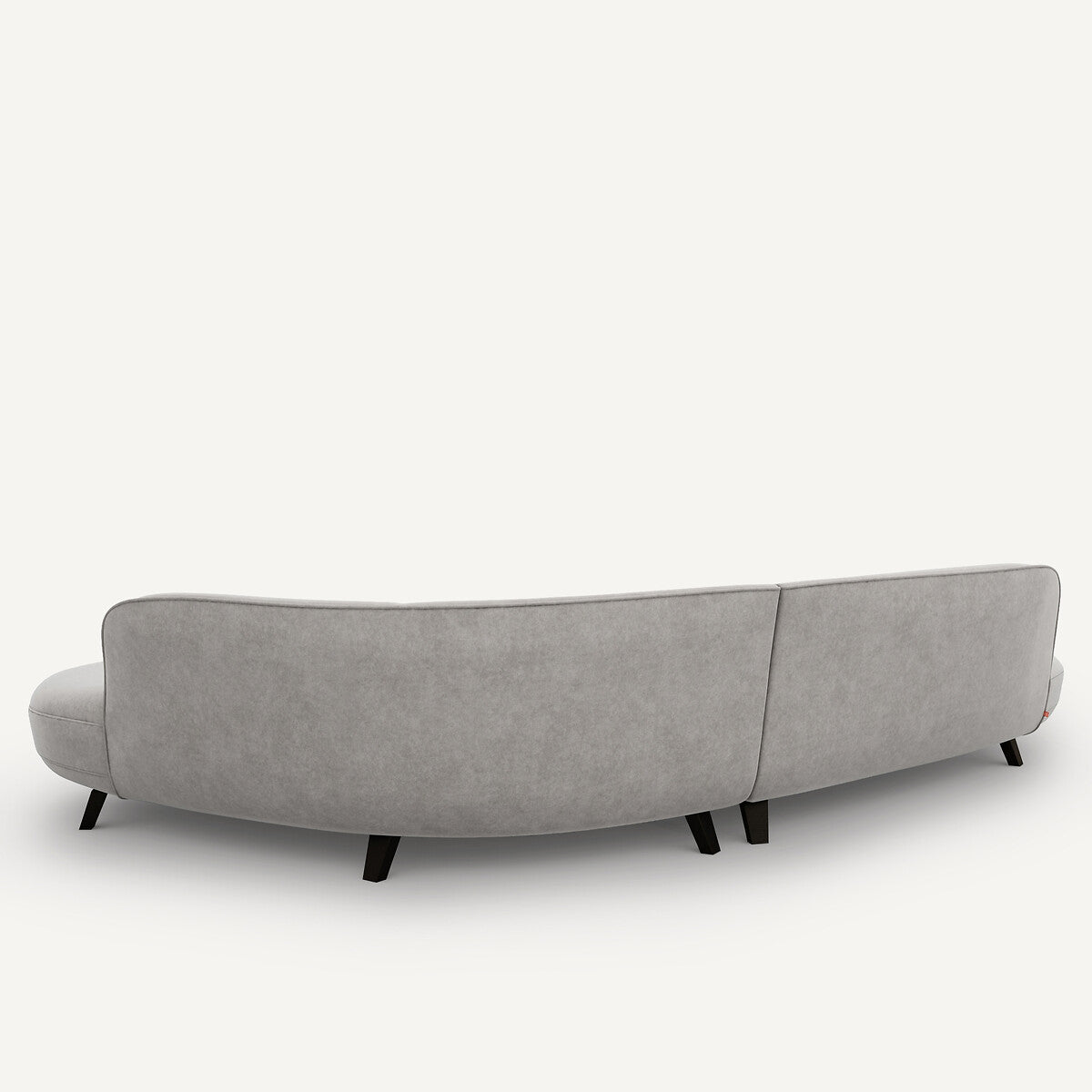 Sofá seccional Beige grisáceo - BEESBURY