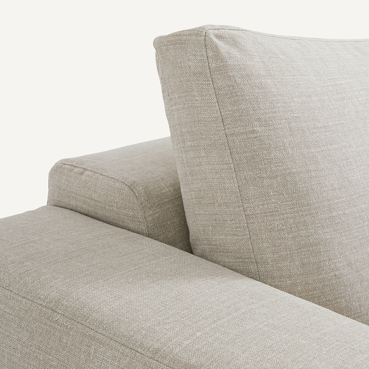 Sofá seccional Beige - HARWIN