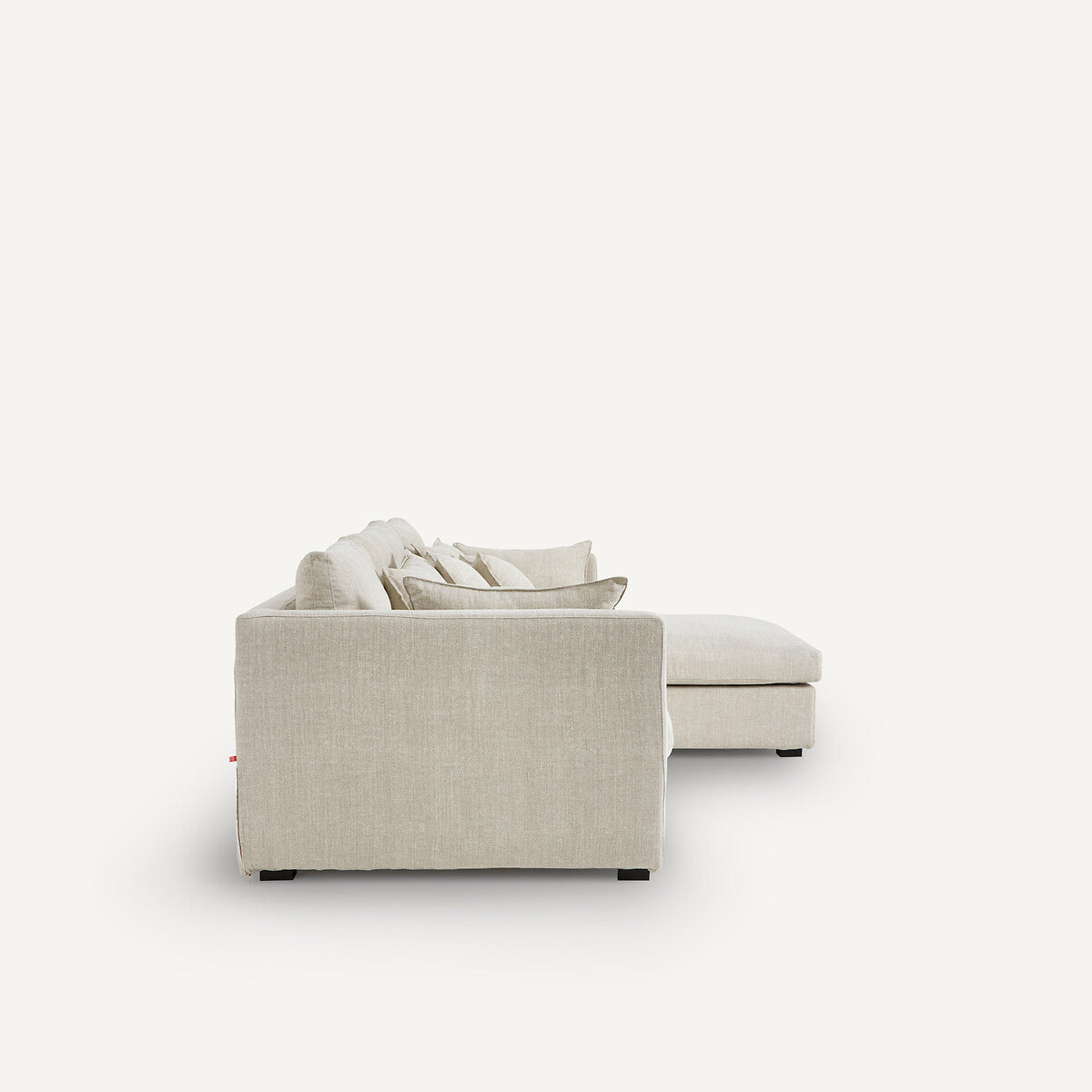 Sofá seccional Beige - LANCEL