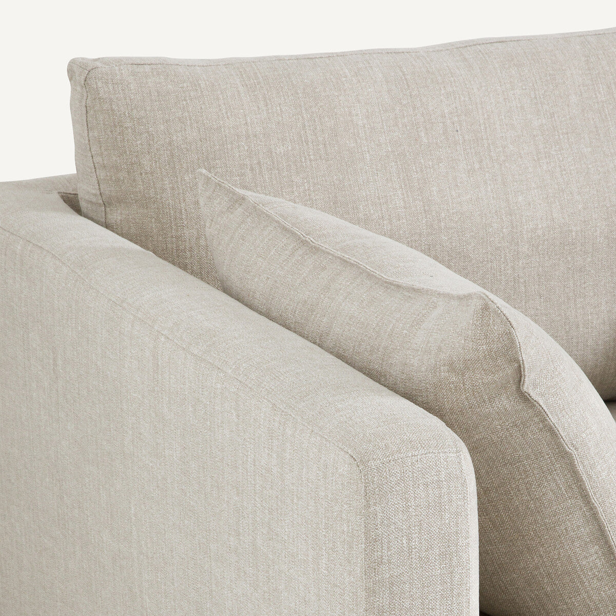 Sofá seccional Beige - LANCEL