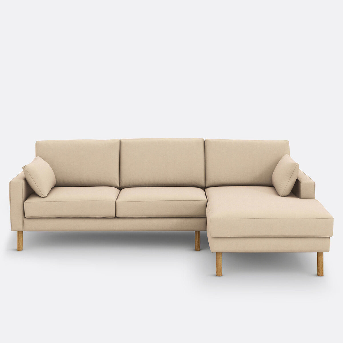 Sofá seccional Beige Arena - BAELON