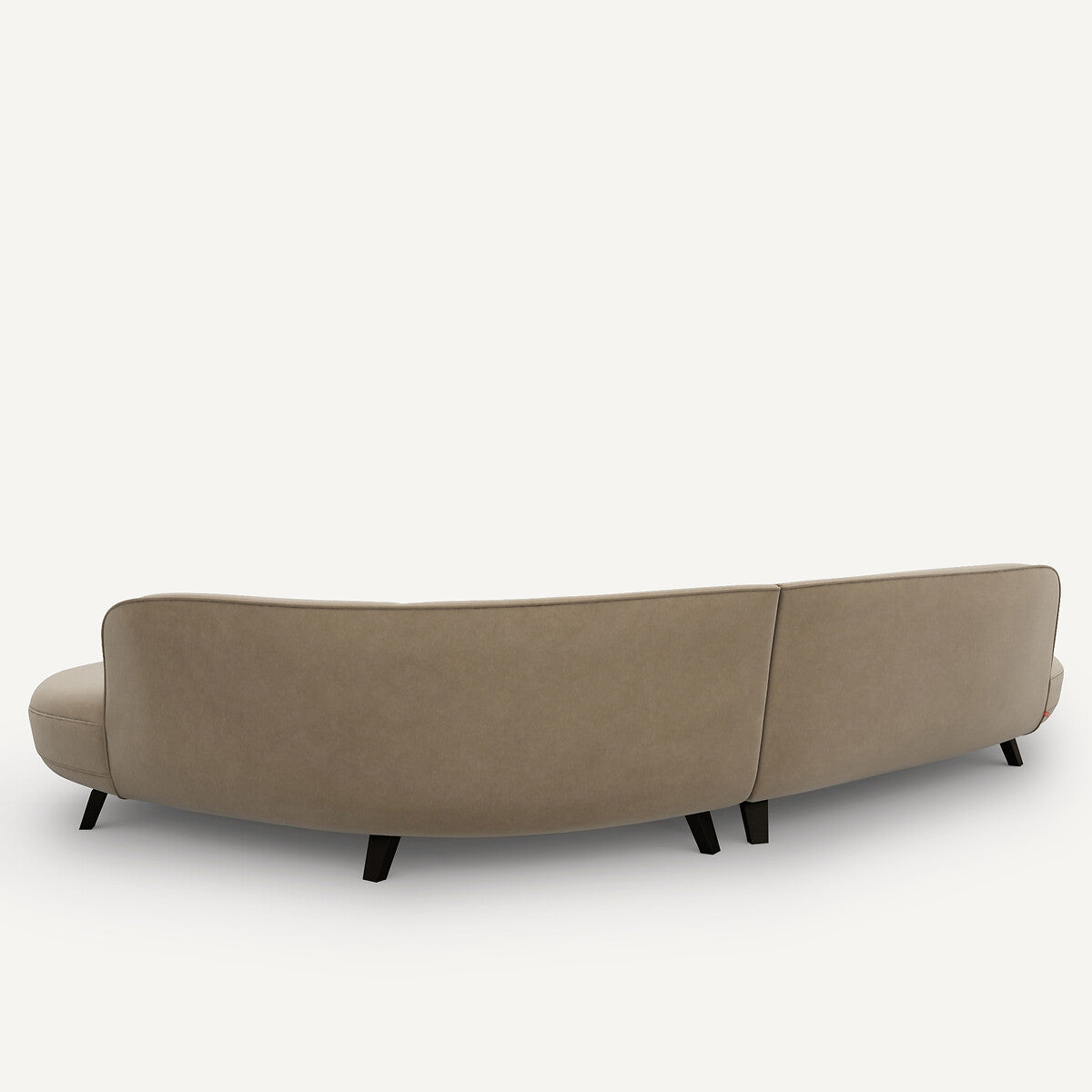 Sofá seccional Beige ceniza - BEESBURY