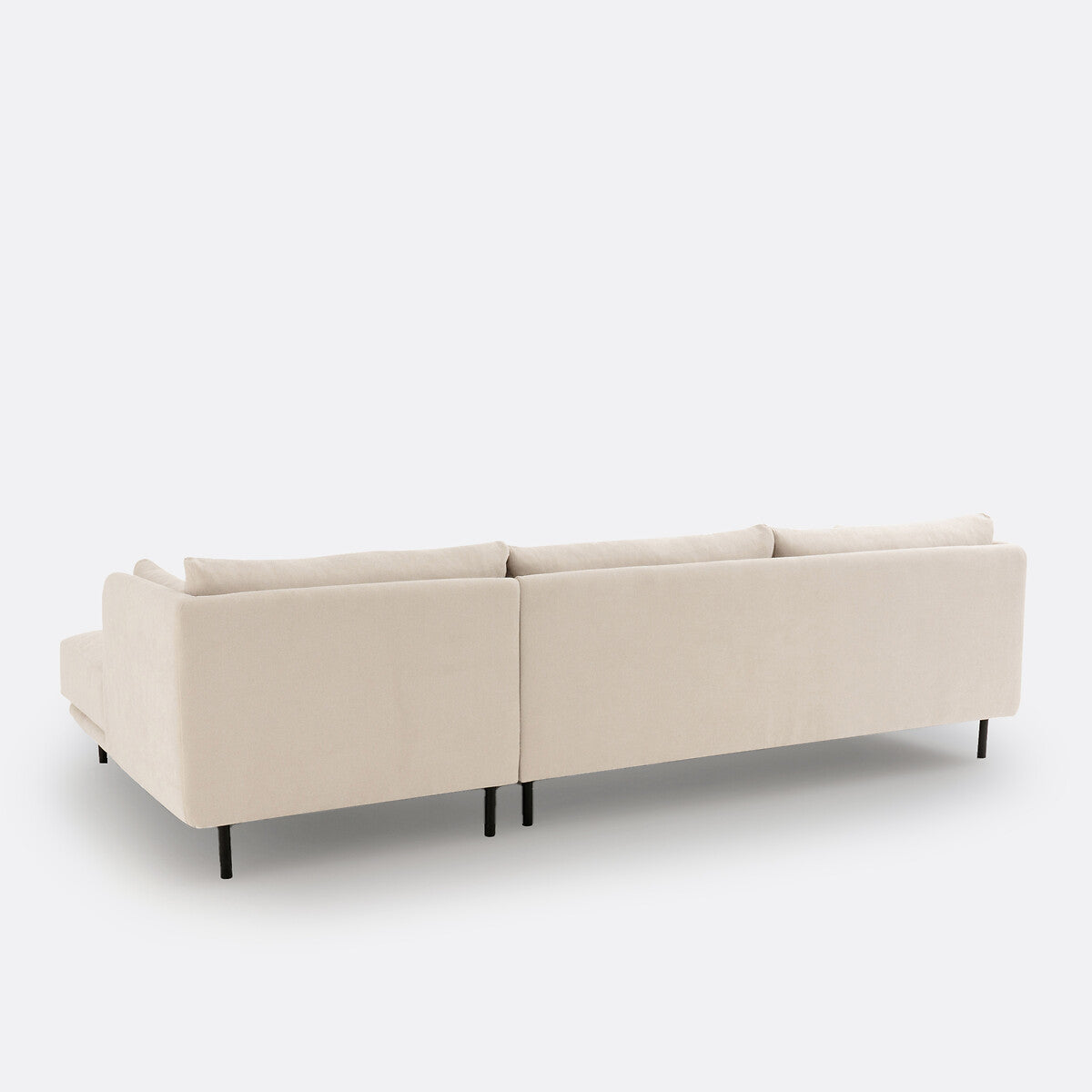 Sofa seccional Beige grisaceo - TYRELL