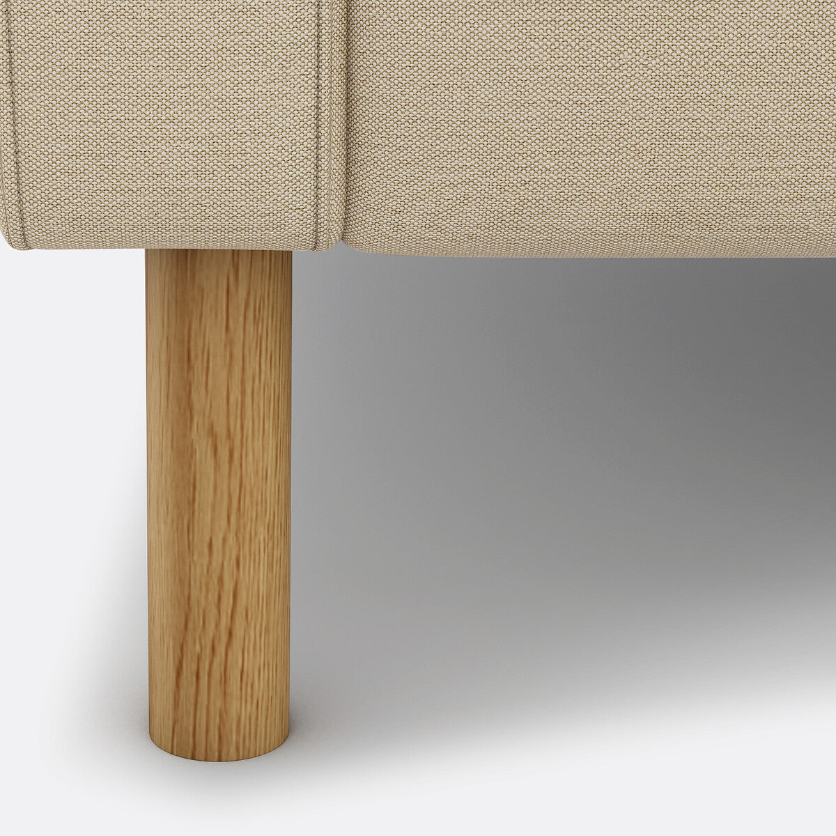 Sofá seccional Beige natural - BAELON