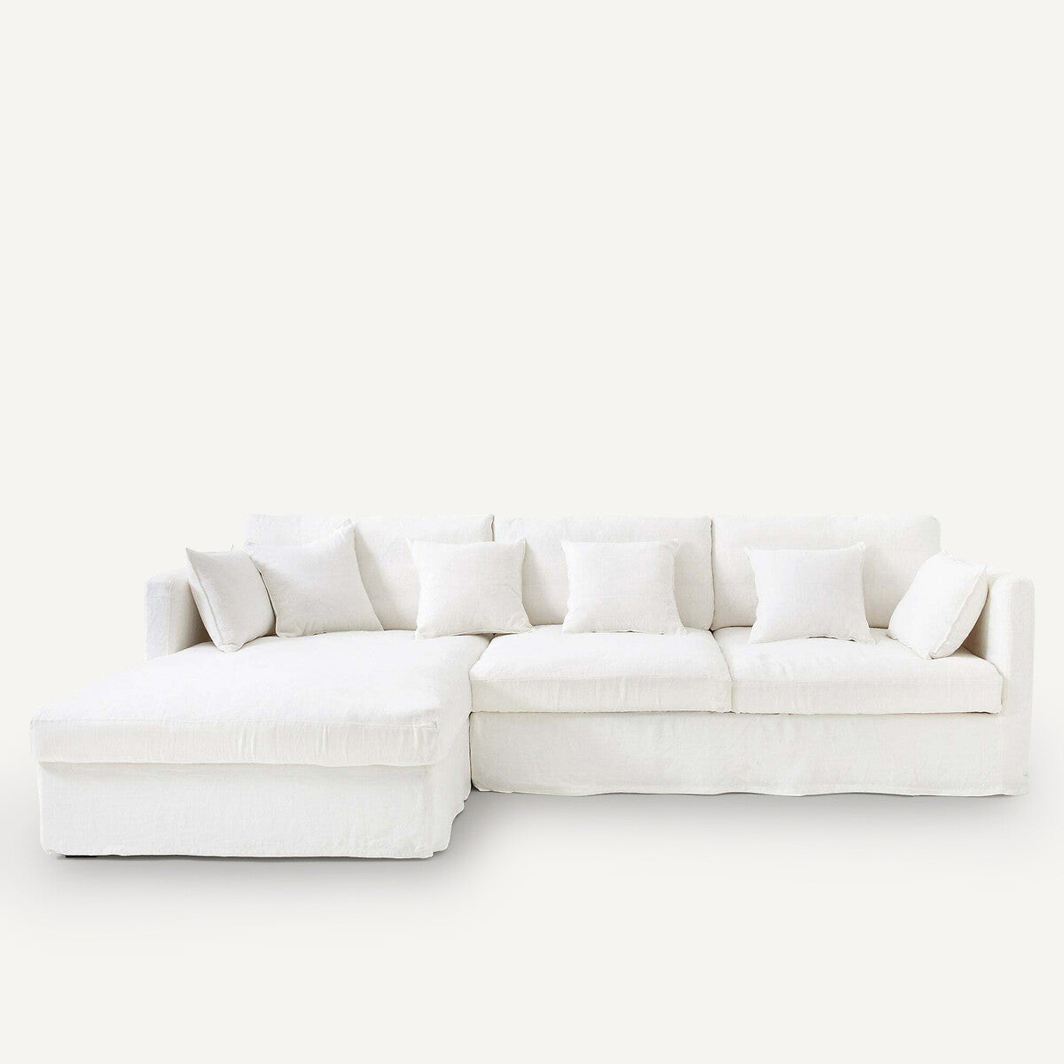 Sofá seccional Blanco - LANCEL