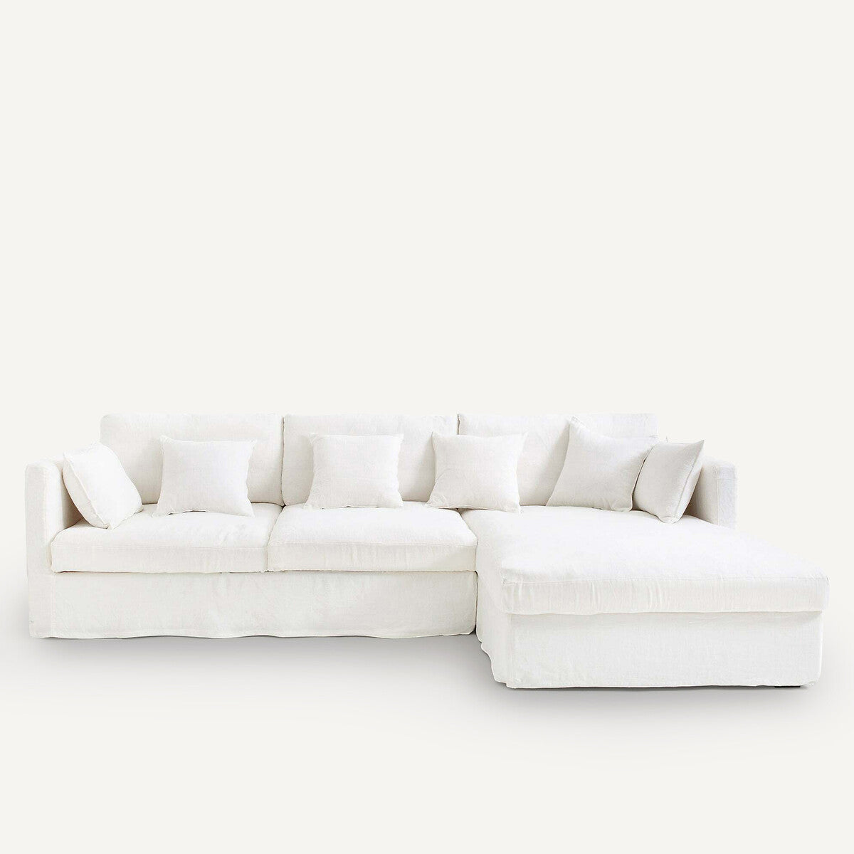 Sofá seccional Blanco - LANCEL