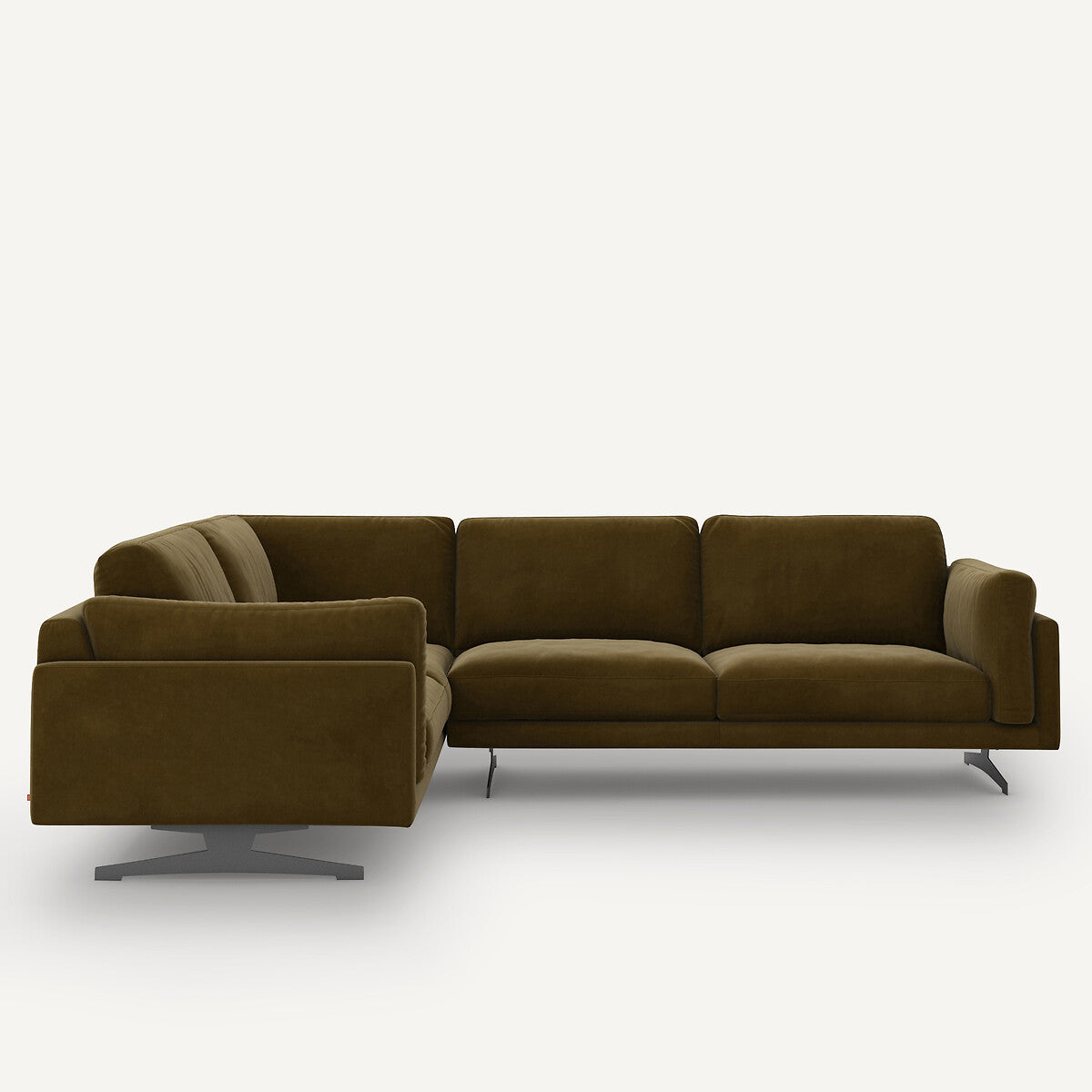 Sofá seccional Bronce - LYANNA