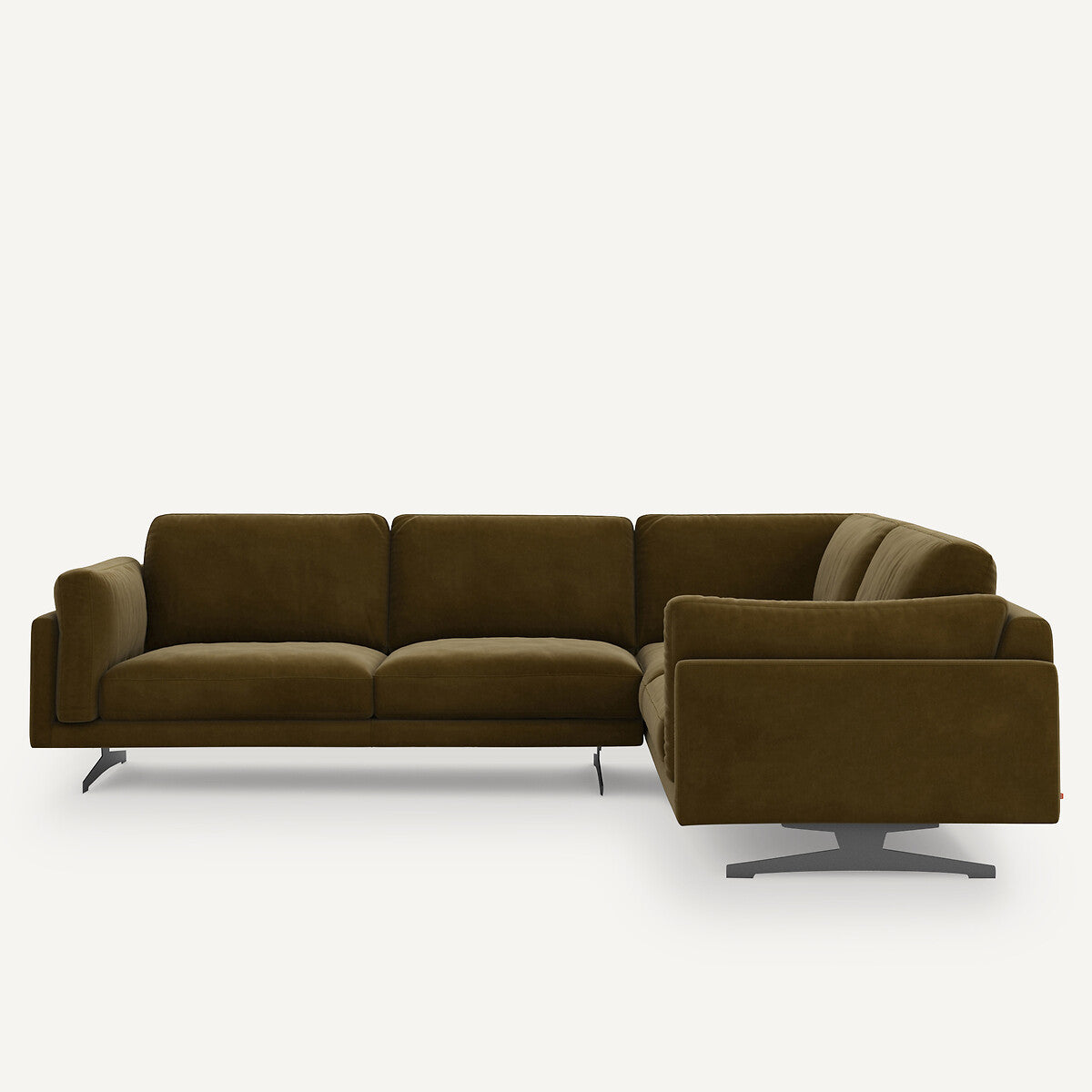 Sofá seccional Bronce - LYANNA