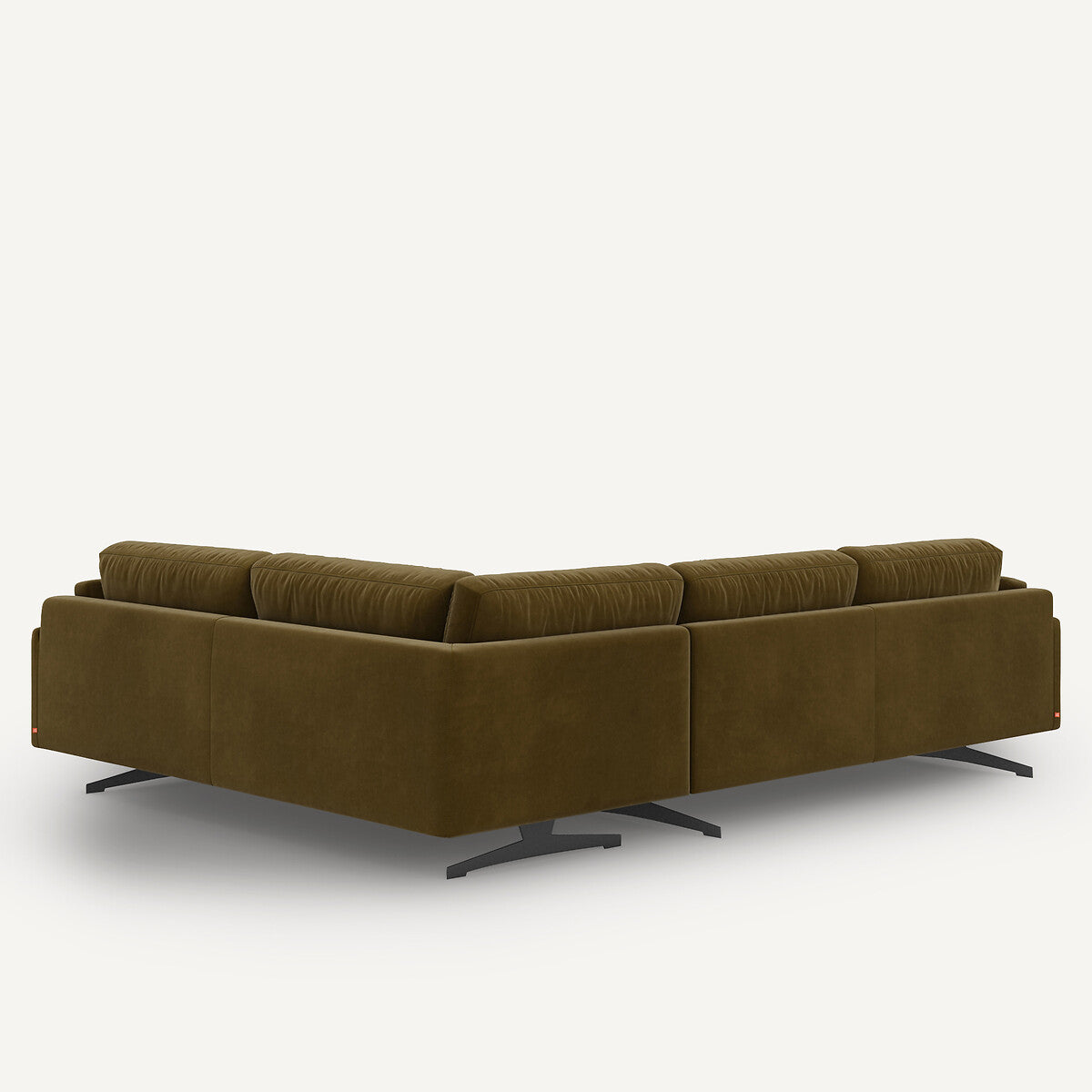 Sofá seccional Bronce - LYANNA