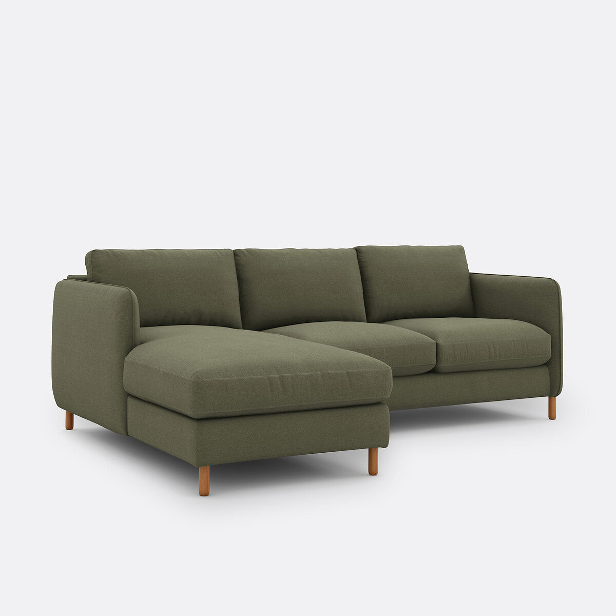 Sofa seccional Caqui - ALICENT