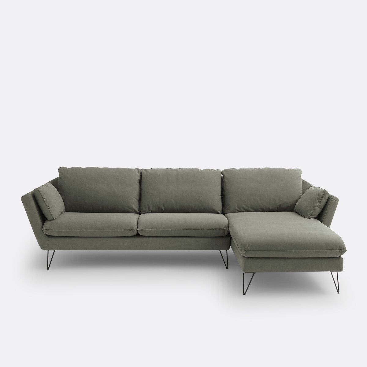 Sofá seccional Caqui - BAELISH