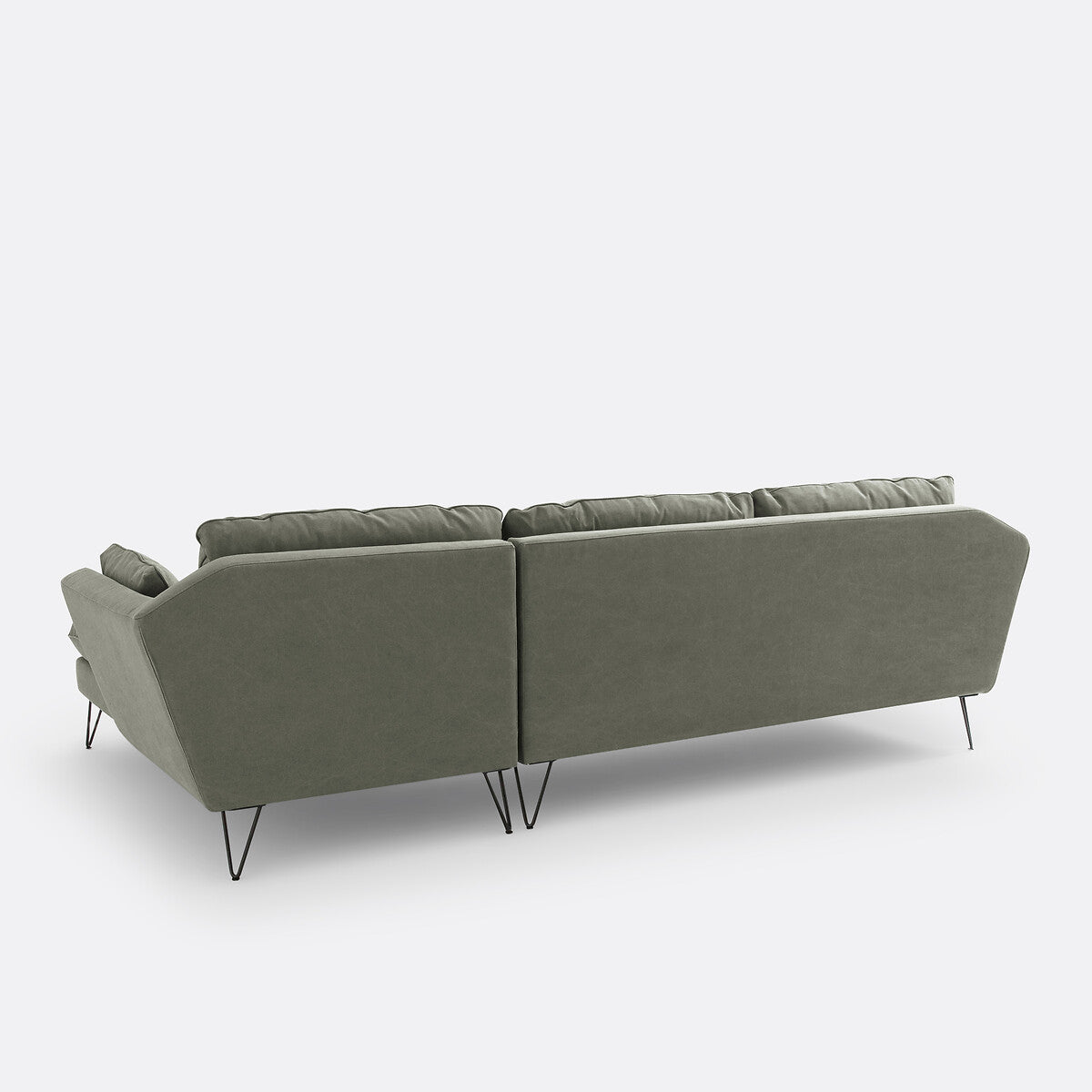 Sofá seccional Caqui - BAELISH